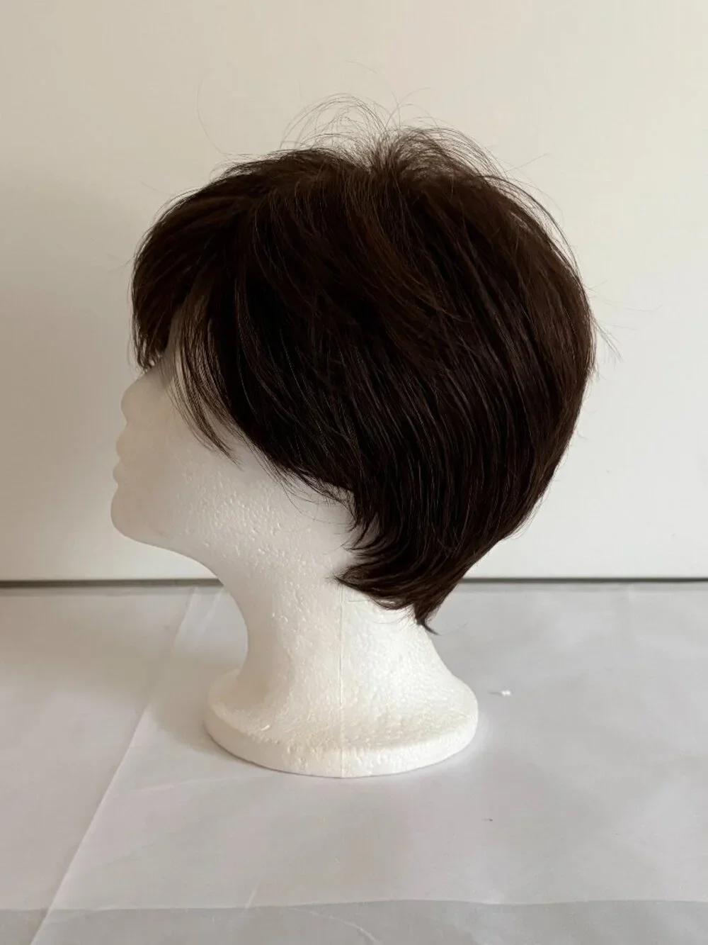 Tress Allure Cool Pixie Wig Low Density Shag Chocolate Daze Short 8R VC1210